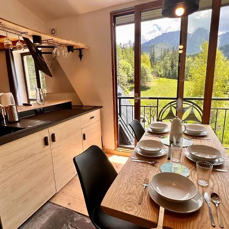 Lägenhet Tatrydom Loft Z Kominkiem Zakopane